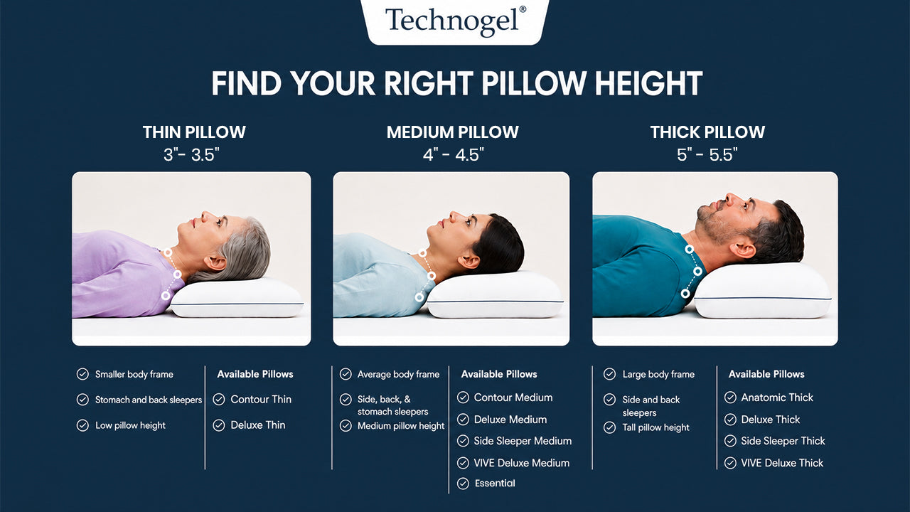 Technogel Contour Cooling Gel Pillow