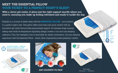 Technogel Essential Cooling Gel Pillow