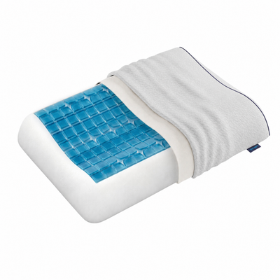 Technogel Anatomic Cooling and Neck Support Gel Pillow – Spine Alignment Comfort 