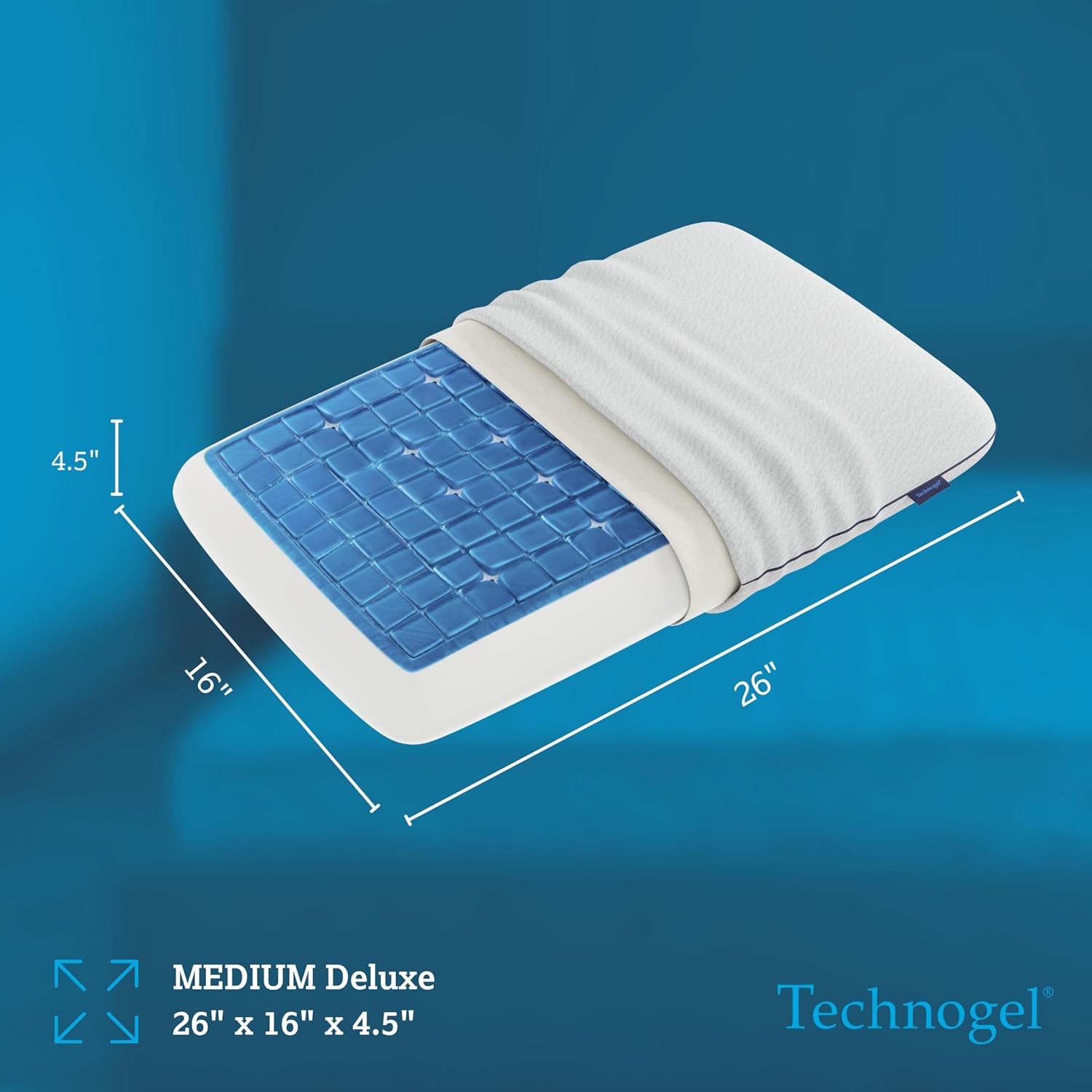 Technogel Deluxe Cooling Gel Pillow – Technogel USA